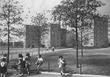 Astoria Houses, 1951. Creator: Gottscho-Schleisner, Inc