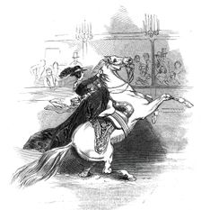 Astley's - scene in the Circle, 1845. Creator: Unknown