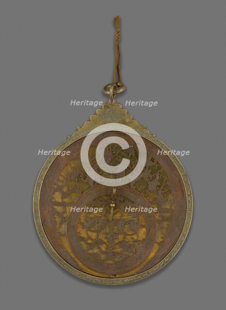 Astrolabe, Qajar dynasty (1796-1925), 18th century; with later additions. Creator: Unknown.