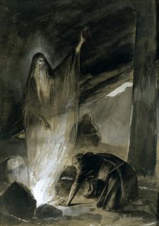 Astrologue late 19th/early 20th century. Artist: Georges Antoine Rochegrosse