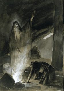 Astrologue late 19th/early 20th century. Artist: Georges Antoine Rochegrosse