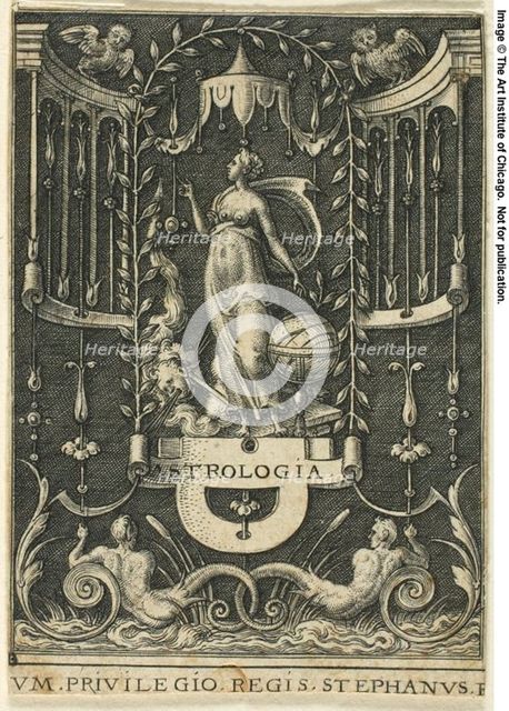 Astrology, n.d. Creator: Etienne Delaune.