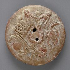Astrological Disc (image 1 of 3), 30th Dynasty-Ptolemaic Period (332-31 BCE). Creator: Unknown