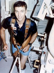 Astronaut Joe Engle, second Space Shuttle flight, November 1981. Creator: NASA