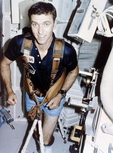 Astronaut Joe Engle, second Space Shuttle flight, November 1981. Creator: NASA
