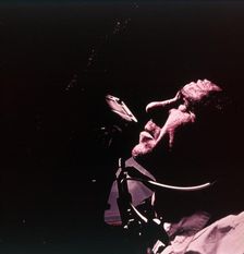 Astronaut Walter Cunningham during the Apollo 7 mission, October 1968. Creator: NASA