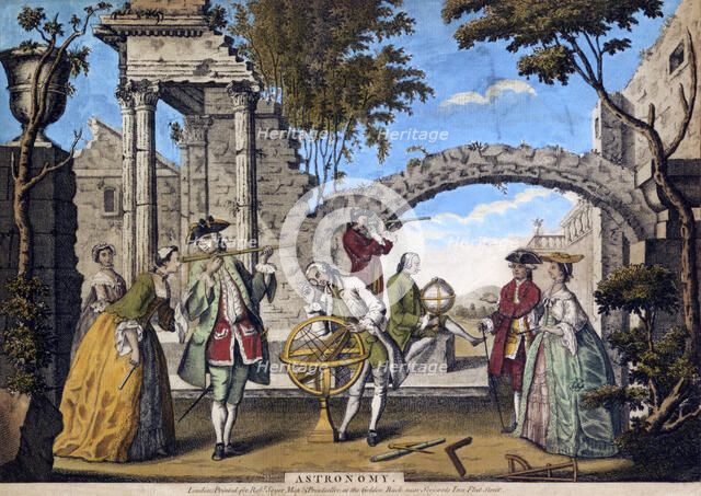 'Astronomy', c1750. Artist: Richard Houston