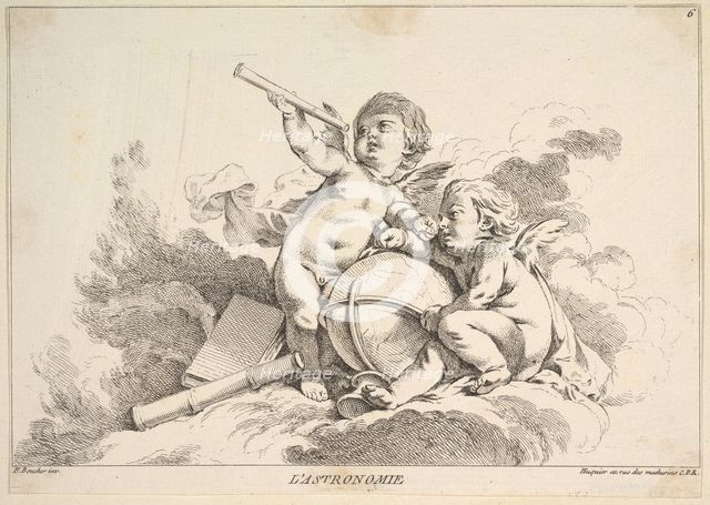 Astronomy. Creator: Louis Felix de la Rue.