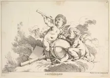 Astronomy. Creator: Louis Felix de la Rue