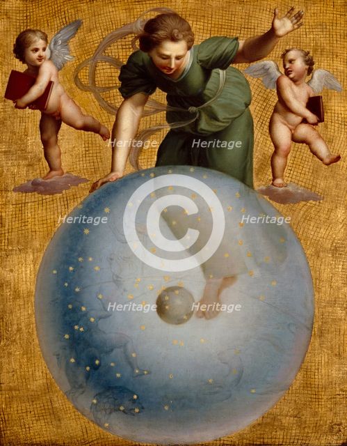 Astronomy; Prime Mover, late 18th century. Creator: Giuseppe Cades.