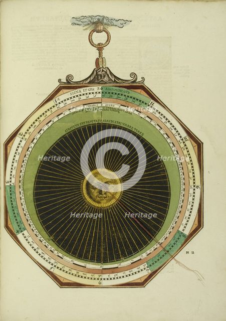 Astronomicum Caesareum, 1540. Artist: Apian (Apianus), Peter (Petrus) (1495-1552)