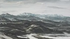 Asturian Coast, c.1916. Creator: David Muirhead Bone