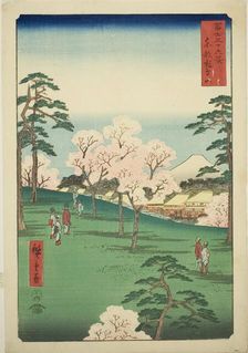 Asuka Hill in the Eastern Capital (Toto Asukayama), from the series "Thirty-six Views of..., 1858. Creator: Ando Hiroshige