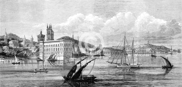 Asuncion, the capital of Paraguay, 1870. Creator: Unknown.