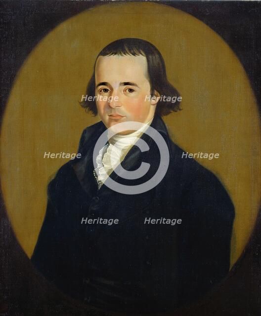 Asa Benjamin, 1795. Creator: William Jennys.