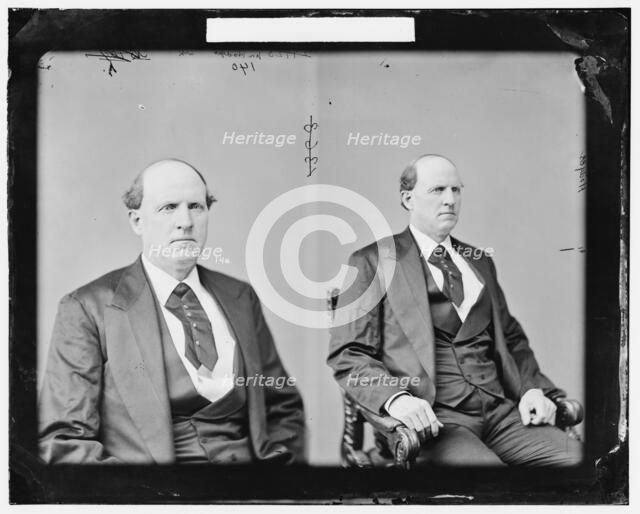 Asa Hodges of Arkansas, between 1865 and 1880. Creator: Unknown.