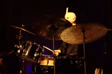 Asaf Sirkis, Emma Rawicz Quintet, Verdict Jazz Club, Brighton, East Sussex, 2022. Creator: Brian O'Connor
