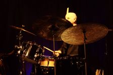 Asaf Sirkis, Emma Rawicz Quintet, Verdict Jazz Club, Brighton, East Sussex, 2022. Creator: Brian O'Connor