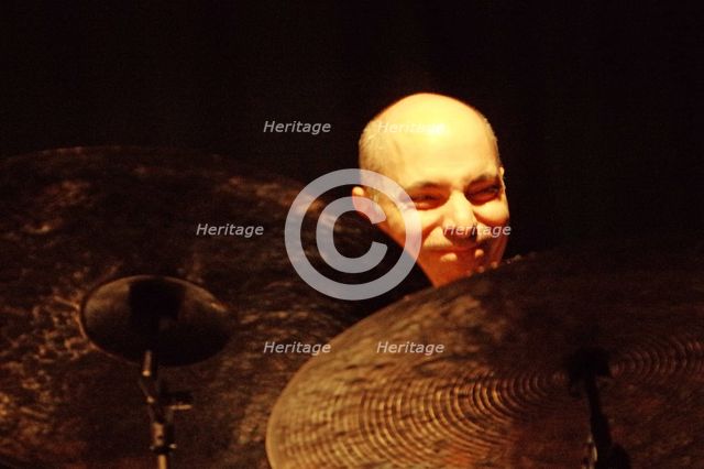 Asaf Sirkis, Emma Rawicz Quintet, Verdict Jazz Club, Brighton, East Sussex, 2022. Creator: Brian O'Connor.