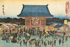 Asakusa, Edo, 1853. Creator: Ando Hiroshige