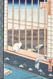 Asakusa Rice Fields and Festival of Torinomachi, 1857. Creator: Ando Hiroshige
