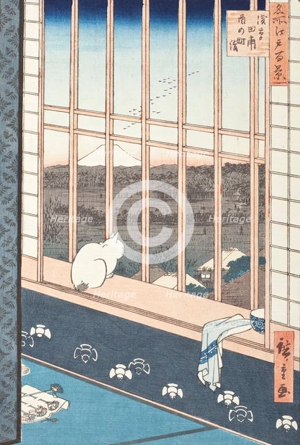 Asakusa Rice Fields and Festival of Torinomachi, 1857. Creator: Ando Hiroshige.