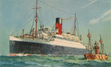 Ascania, Cunard White Star, 1920s