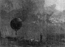 Ascent of Mr. Coxwell's Great Balloon from the Crystal Palace grounds, 1865. Creator: Unknown