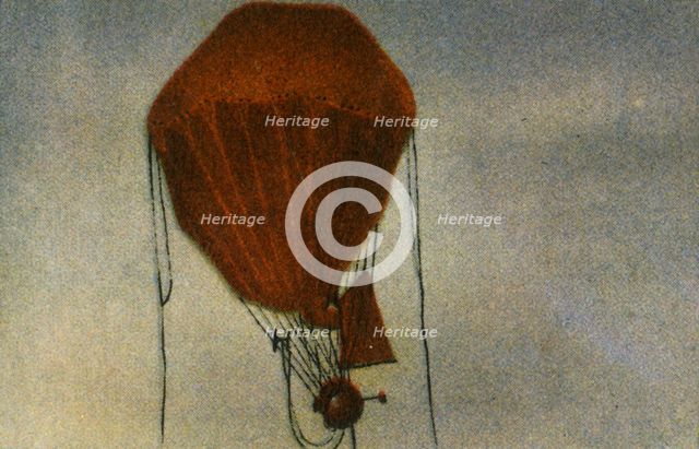 Ascent of Piccard's altitude research balloon, 1931, (1932). Creator: Unknown.