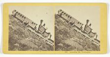 Ascending Mt. Washington, 1855/75. Creators: Kilburn Brothers, BW Kilburn