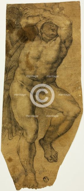Ascending Male Nude, n.d. Creator: Unknown.
