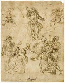 Ascension of Christ, n.d. Creator: Giulio Cesare Angeli