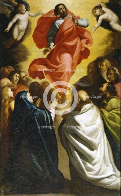 Ascension of the Lord, c1620. Creator: Antonio De Lanchares.