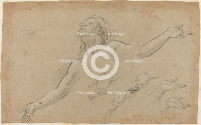 Ascension of the Magdalene, late 1650s. Creator: Baldassare Franceschini.