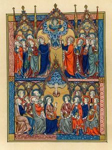 Ascension and Pentecost, 1290-1300