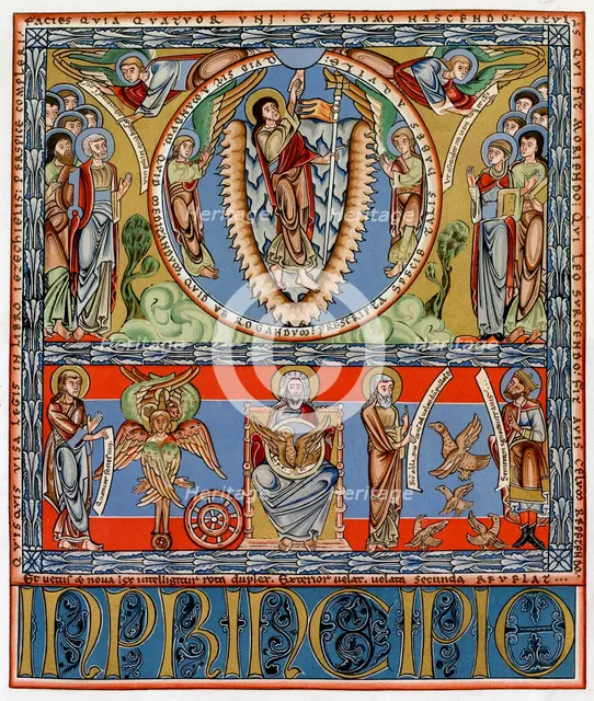 Ascension, c1155. Artist: Unknown