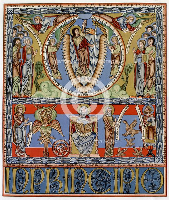 Ascension, c1155. Artist: Unknown