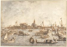 Ascension Day Festival at Venice, 1765/1766. Creator: Canaletto