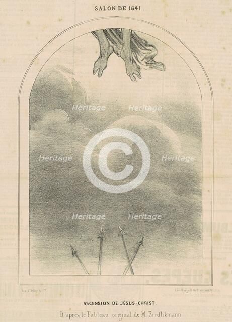 Ascension de Jèsus-Christ, 19th century. Creator: Honore Daumier.