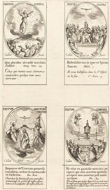 Ascension; Pentacost; Trinity; Corpus Christi. Creator: Jacques Callot