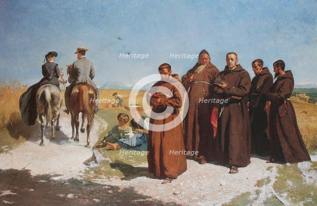Asceticism and the Joy of Living, 1865. Creator: Frank Buchser.