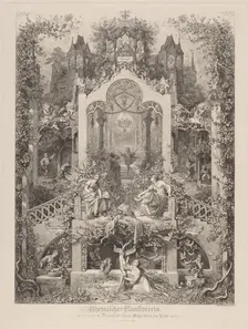 Aschenputtel (Cinderella), 1847. Creator: Eugen Napoleon Neureuther