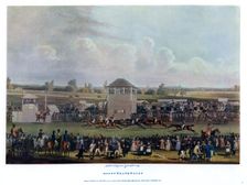 Ascot Heath Races Artist: James Pollard