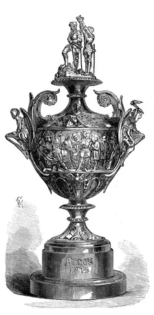 Ascot Race Plate: the Ascot Cup, 1874. Creator: Unknown
