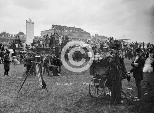Ascot Racecourse, Berkshire, c1870-c1900. Artist: York & Son
