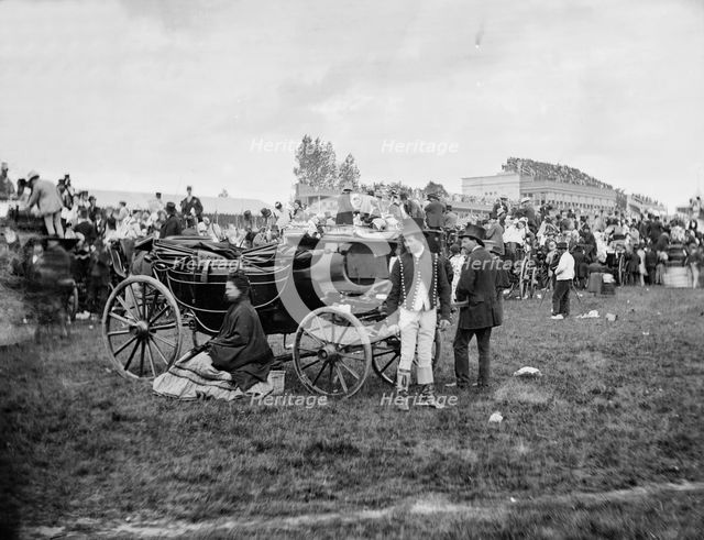 Ascot Racecourse, Berkshire, c1870-c1900. Artist: York & Son
