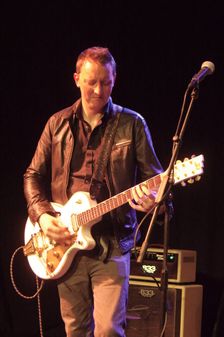 Ash Wilson, Crawley Blues Club, Hawth, Crawley, West Sussex, 7 April 2019. Creator: Brian O'Connor