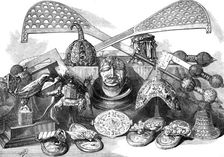 Ashantee golden ornaments and trophies, 1874. Creator: Unknown