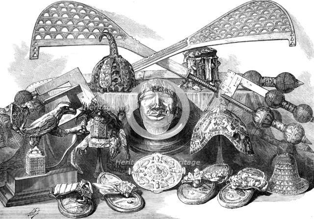 Ashantee golden ornaments and trophies, 1874. Creator: Unknown.