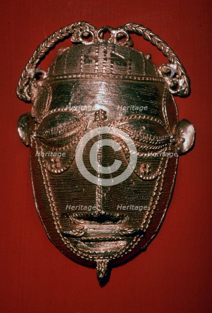Ashanti gold mask Artist: Unknown